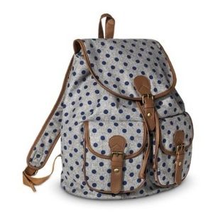 Mossimo polka dot backpack